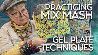 🔵 Get&rsquo;n Arty Like We Do Gelli Printing Mixed Media