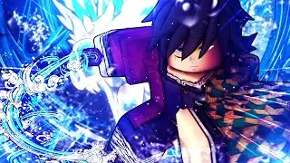 I Became Water Breathing Hashira GIYU TOMIOKA For ONE VIDEO In Slayers Unleashed!
