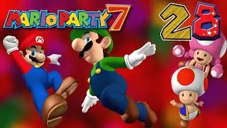 Mario Party 7 - Episode 28 - 8-Player Ice Battle (Team Battle - 5 Wins) (Deluxe Cruise) (Blind)