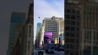 NYC BRUTALLY COLD MORNING #shorts #newyork #travel #winter #weather #snow #youtube #video #short