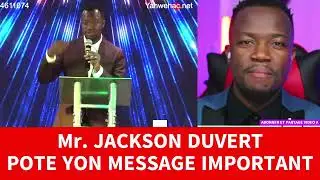 Mr. JACKSON DUVERT  POTE YON MESSAGE IMPORTANT POU IMIGRANT YO PROGRAM BIDEN #pwogrambiden