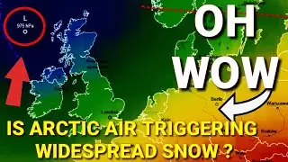 Is Arctic Air Triggering Widespread Snow? Severe UK Cold Explained | UK Weather Forecast Today
