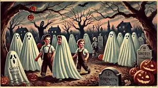 Ghosts in the Graveyard | 1940s Spooky Vintage Halloween Music