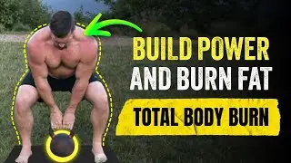 Build Total Body POWER and MUSCULARITY Single Kettlebell Power Circuit | Coach MANdler