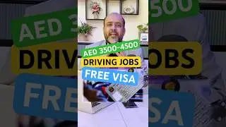 Driving Jobs in Dubai / Free Visa and Fixed Salary / #ansaridxb #dubaijobs