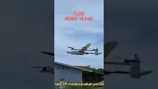 DRONE VTOL JOUAV CW-12 #shorts #videoshorts #youtubeshorts #drone #dronevideo #uav #uavdrone
