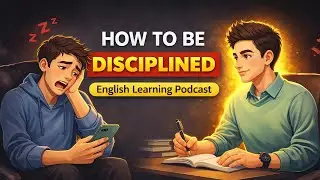 How To Be Disciplined | Easy English Podcast For Learning English