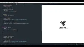 How to create awesome Loading(Fidget Spinner) Screen Animation using only HTML & CSS | Tutorial 2019
