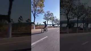 Cycling shoes&hellip; the ultimate multitasker! Entertainment only&mdash;always ride responsibly!