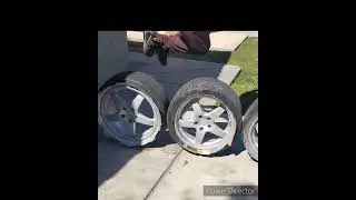 Staggered 18in. Hamann Wheels for E36 Drift Build.