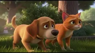The Lost Collar Mystery &ndash; Cat & Dog&rsquo;s Heartwarming Adventure | Furryfun Toons