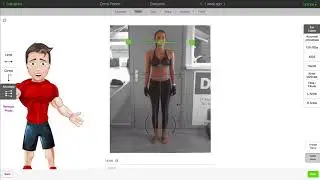 Client set-up summary for static posture photos on goXpro