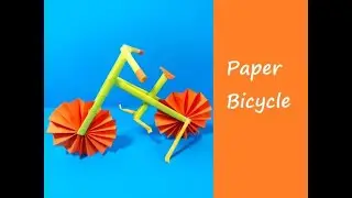 How To Make Paper BICYCLE Easy - Tala Art and Craft