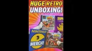 🎁 UNBOXING: NYTT RETROSPEL & MERCH-HAUL! #retrogaming #retrospel #unboxing #unboxingvideo