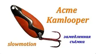 Acme Kamlooper spoon slowmotion