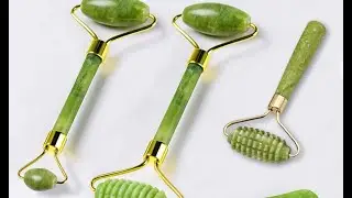 Natural Face Massager Guasha Scraper Jade Roller Massage Face Gua sha Scraper Jade Roller Micron