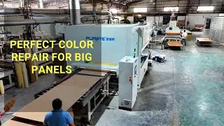 Automatic Spray Painting Machine for Large Panels | Color Correction & Surface Refinishing