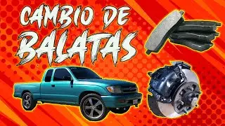 Como cambiar balatas delanteras|Discos de freno rayados|pastillas de freno |tacoma 1998|Lalos Garage