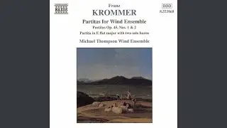 Partita in E-Flat Major, Op. 45, No. 1: II. Romance: Allegretto