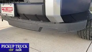 Here is how it works! 2022 Toyota Tundra air dam operation
