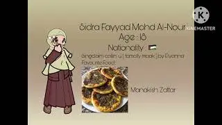 Oc’s no.20 : Sidra Fayyad mohd Al-Nour