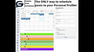 Genius Post Scheduler Chrome Extension for your Facebook Personal Profile