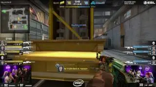 Na`Vi flamie ACE vs Cloud9 @ ESL One Cologne 2017 CS GO