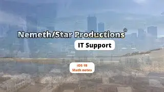 IT Support - EP06 - iOS18: math notes