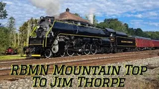 Chasing RBMN 2102 from Mountain to Jim Thorpe 