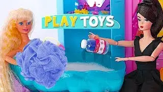 Barbie Doll Bath Toys