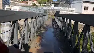 Ponte pedonal rio Vizela - Apeadeiro Giesteira