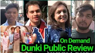 Dunki Public Review l Dunki Movie Public Reaction