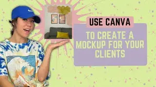 HOW TO Make a Mockup in CANVA | CLIENT Mockups | The Party Thieves