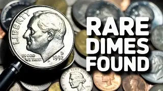 Roosevelt Dime Collection Showcase - RARE Finds Included