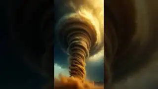 ASMR Sandstorm | Desert Twister, Strong Wind & Sand Sounds