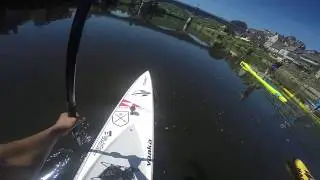 SUP paddling in Argentat with friends 2018