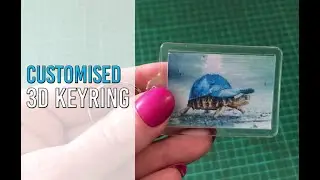 3D Keyring | Personalised Lenticular Flip | TwenT3