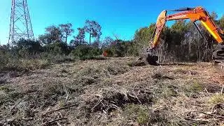 🔵 TFK70 Мульчер лесной @OSMAMULCHERS на мини-экскаваторе Hitachi Zaxis 48U