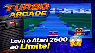 TURBO ARCADE Leva o Atari 2600 ao Limite! 😱#Atari2600 #RetroGaming #TurboArcade