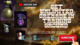 @killergamingera Unlimited Grenade trick in training ground....#killergamingera