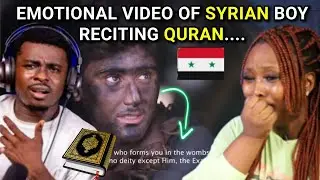 Emotional Video of a Syrian Boy Reciting Quran While Working on a Gas Tunnel! || Christian REACTION!