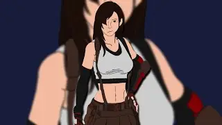 Tifa - Final Fantasy VII Remake | Speed Draw