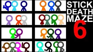 Stick Death Maze 6 - Team Deathmatch