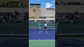 Carlos Alcaraz Volley Practice Indian Wells 2025 #carlosalcaraz #tennis training s