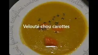 Creamy cabbage and carrot soup in the Cookeo