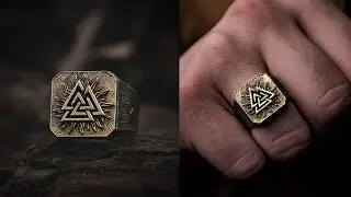 925 Silver Nordic Valknut Ring - Epic Loot Shop