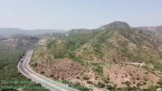 Kallar Kahar (Salt Range) via M-2 Motorway, Table Mountains of Pakistan