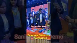 #AWPL2.0 !! New Product Launch Demo Ke Sath !! Sanitary Pad !! Order Now Contact Us ☎️ 9616581100