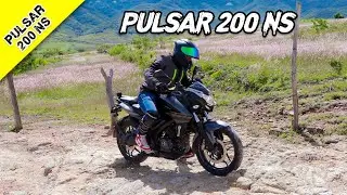 PROBANDO  la Pulsar 200 Ns en TERRAZERIA. (CAP/09)