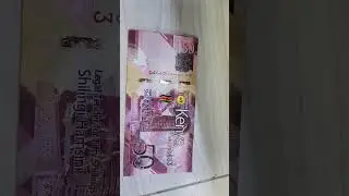 Kenyan currency. Notes and Coins